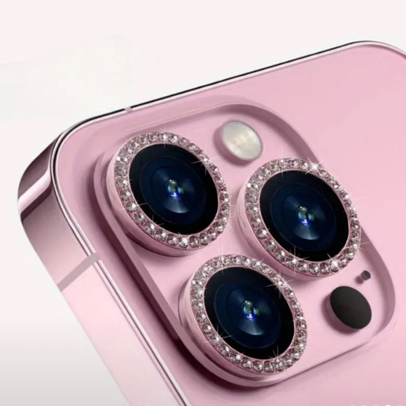 Other - Pink iPhone 13 Pro Max Lens Protector
